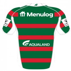 Camisola South Sydney Rabbitohs Rugby Equipamento Segundo 2021 Manga Curta